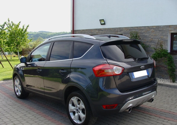 Ford Kuga cena 36900 przebieg: 159000, rok produkcji 2009 z Limanowa małe 67